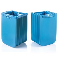 Корзина для белья складная eco packly, черная