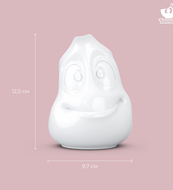 Молочник jolly, 350 мл, белый