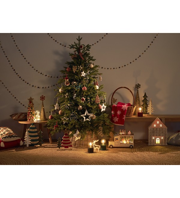 Декор новогодний с подсветкой festive truck из коллекции new year essential