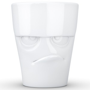 Кружка grumpy, 350 мл, белая