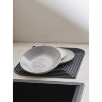 Коврик для сушки посуды dry flex, 34,6х44,6 см, графит