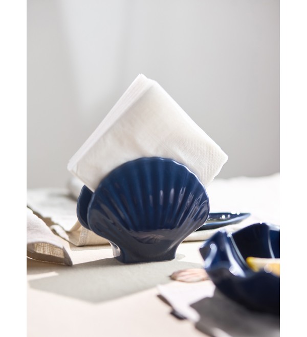 Салфетница pearl синего цвета из коллекции sea treasures