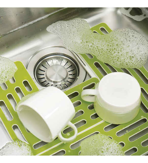 Подложка для раковины универсальная sinksaver™, серо-белая