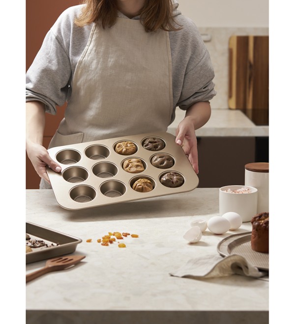 Форма для приготовления кексов и пирожных bake masters, 40х28 см