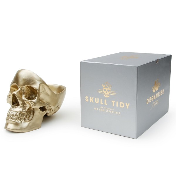 Органайзер для мелочей skull, золотой
