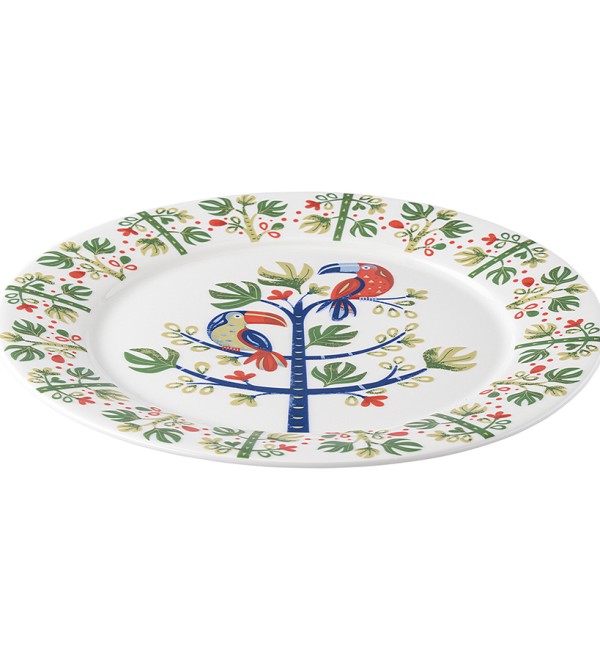 Тарелка toucan из коллекции birds of paradise, D28 см