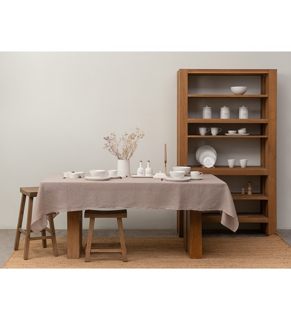 Овальное блюдо белого цвета из коллекции kitchen spirit