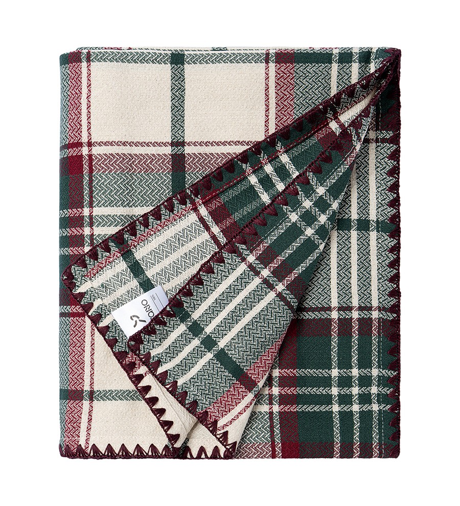 Скатерть Шотландская клетка из коллекции new year essential, 140x180см