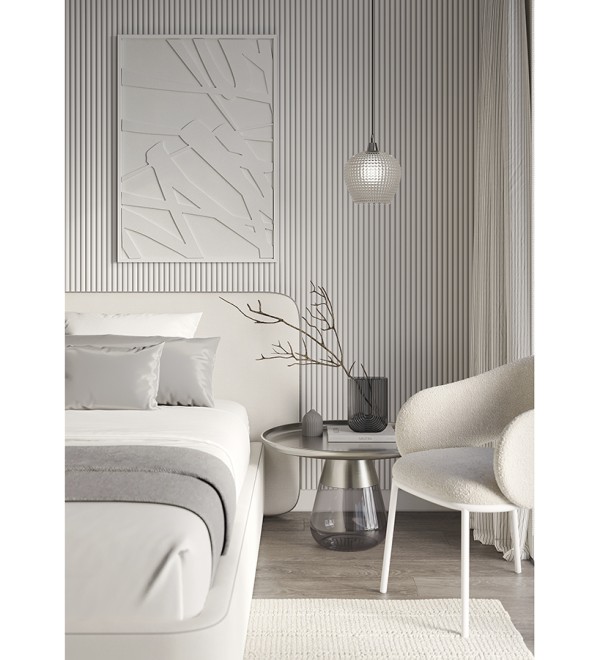 Панно декоративное с эффектом 3d minimalism, с белой рамой, 70х100 см
