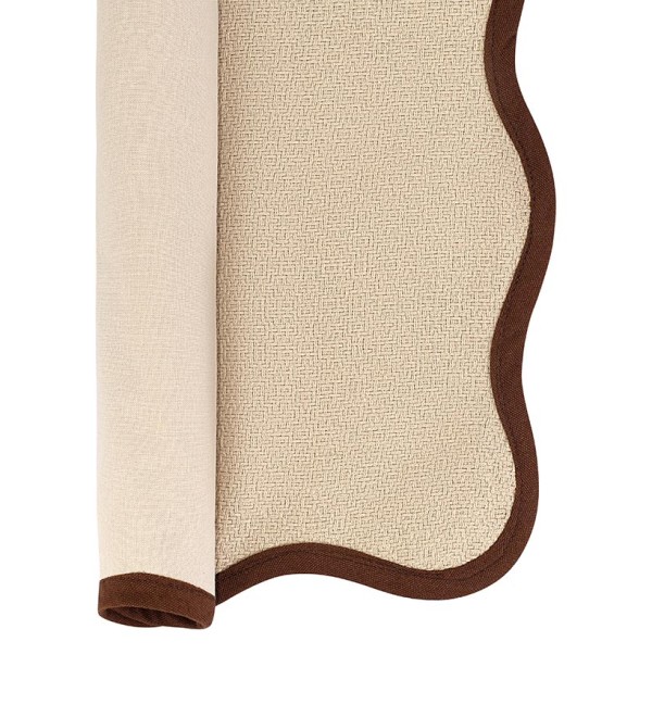 Салфетка под приборы desert waves из коллекции essential, 33х48 см