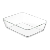 Контейнер для запекания и хранения с вакуумным эффектом vacuum glass, 1,4 л, светло-серый