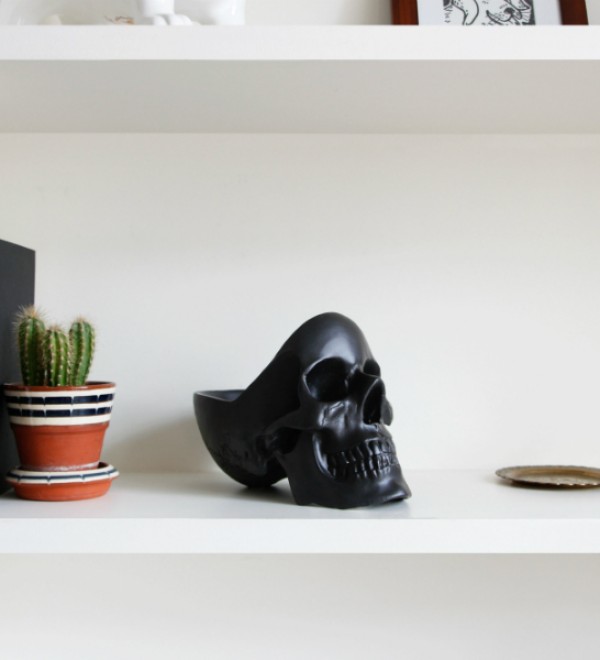 Органайзер для мелочей skull, черный