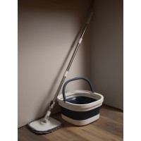 Швабра со складным ведром compact mop