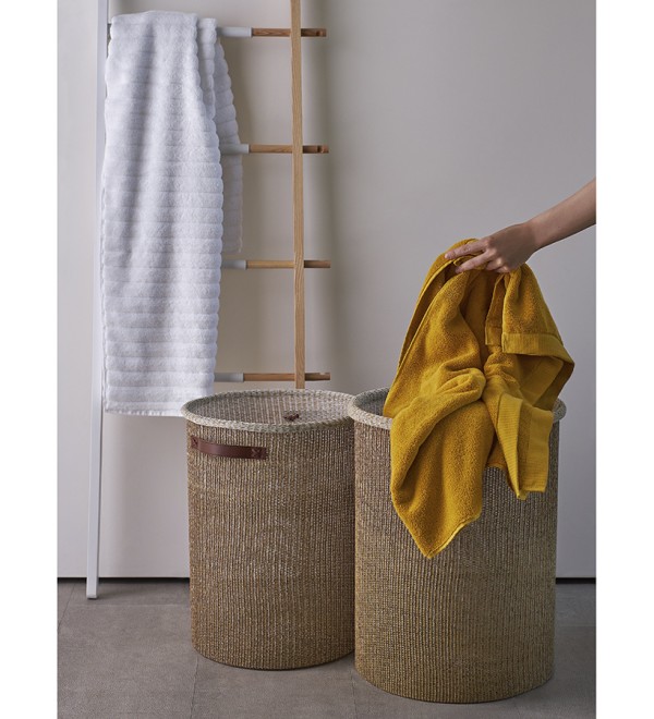 Корзина для хранения sustainable collection, D37х52 см, бежевая