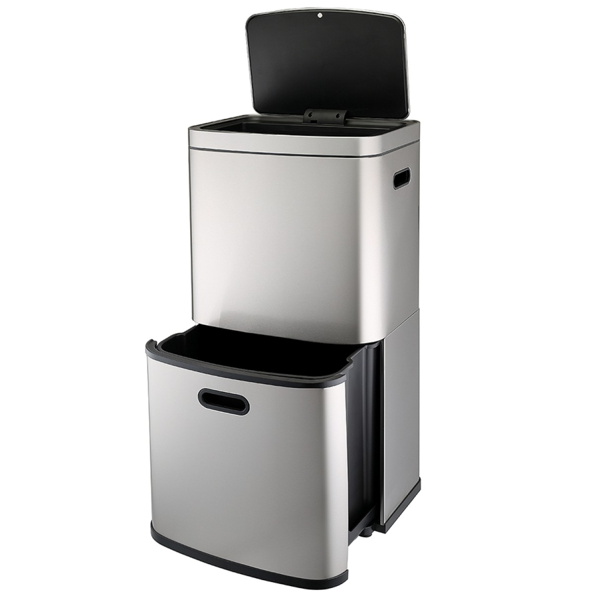 Контейнер мусорный с 2-мя отделениями smart bin, сенсорный, 60 л