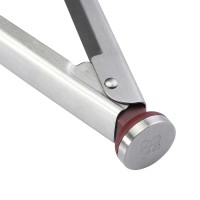 Щипцы кухонные smartchef, 33,5 см, серо-бордовые