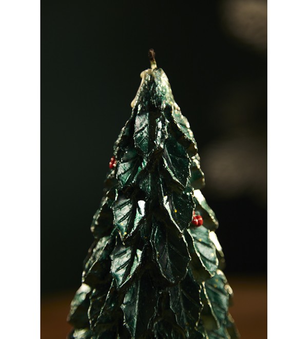 Свеча декоративная festive flame из коллекции new year essential, 12 см