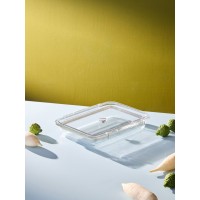 Контейнер для запекания и хранения click glass с крышкой, 1,4 л