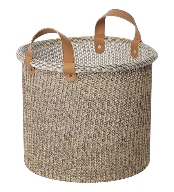 Корзина для хранения sustainable collection, D32х28 см, бежевая