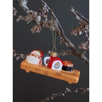 Набор ёлочных украшений christmas feast из коллекции new year essential, 4 шт.