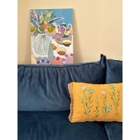 Подушка декоративная radiant bloom из коллекции ethnic, 30х45 см