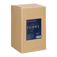 Ваза для цветов flowi, 25 см, прозрачная