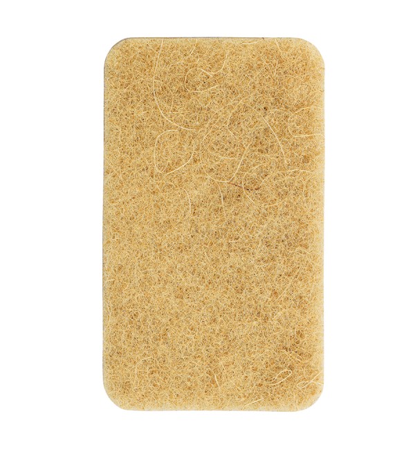 Набор губок для посуды из целлюлозы и кокосового волокна eco sponge, черные, 6 шт.