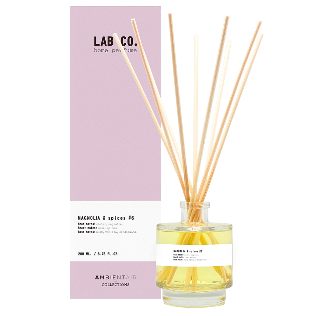 Диффузор ароматический lab co, magnolia&spices, 200 мл