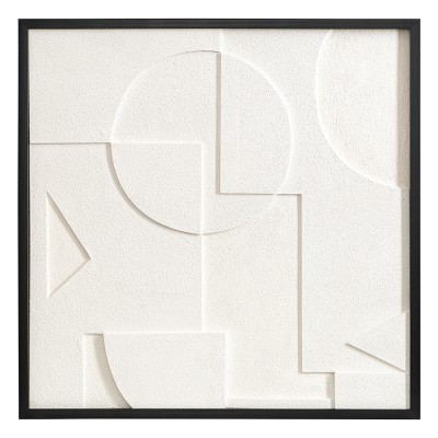 Панно декоративное с эффектом 3d minimalism, с черной рамой, 60х60 см