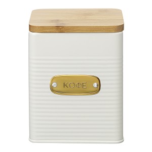 Банка для хранения кофе irmel, 1,7 л, молочная