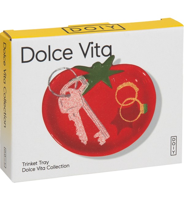 Поднос декоративный для украшений dolce vita,tomat, 9х11х1,5 см