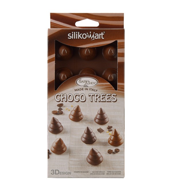 Форма для приготовления конфет choco trees силиконовая