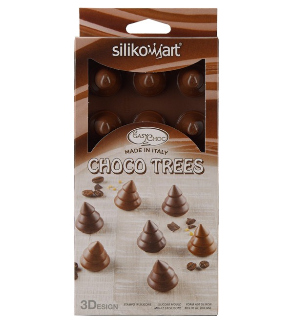 Форма для приготовления конфет choco trees силиконовая