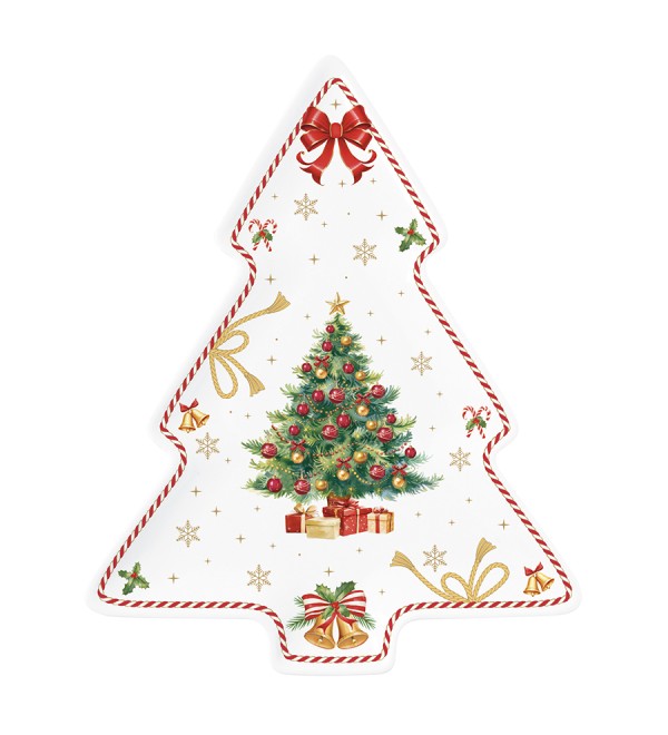 Блюдо christmas tale 20,5х25,5 см