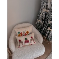 Чехол на подушку cozy knits из коллекции new year essential, 30х45 см