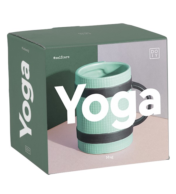 Кружка yoga mug зеленая