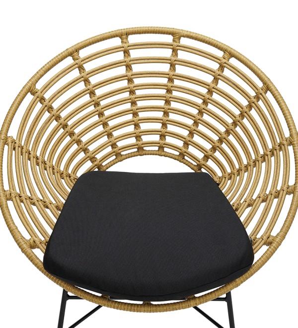 Стул vetle round, ротанг