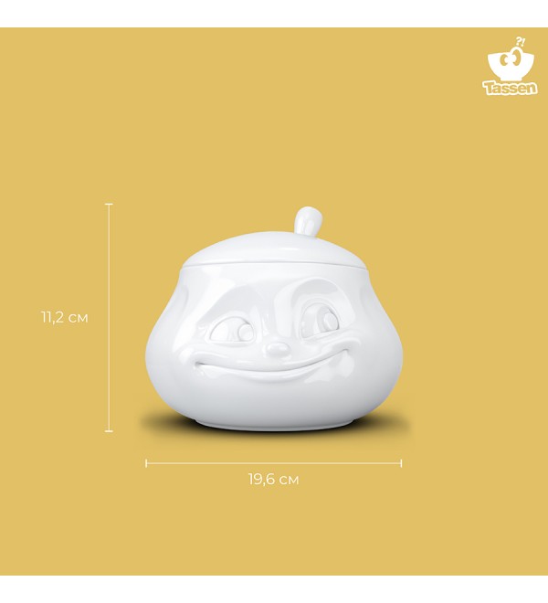 Сахарница sweet, 400 мл, белая