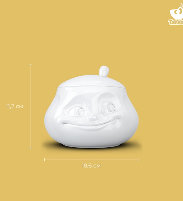 Сахарница sweet, 400 мл, белая