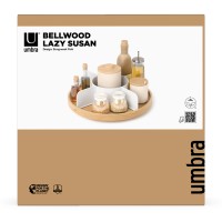 Органайзер для специй bellwood, белый/натуральное дерево