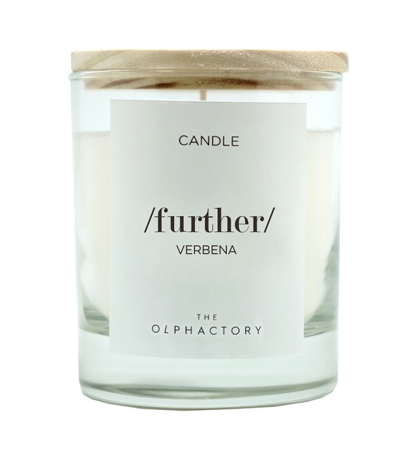 Свеча ароматическая the olphactory, further, verbena, 40 ч