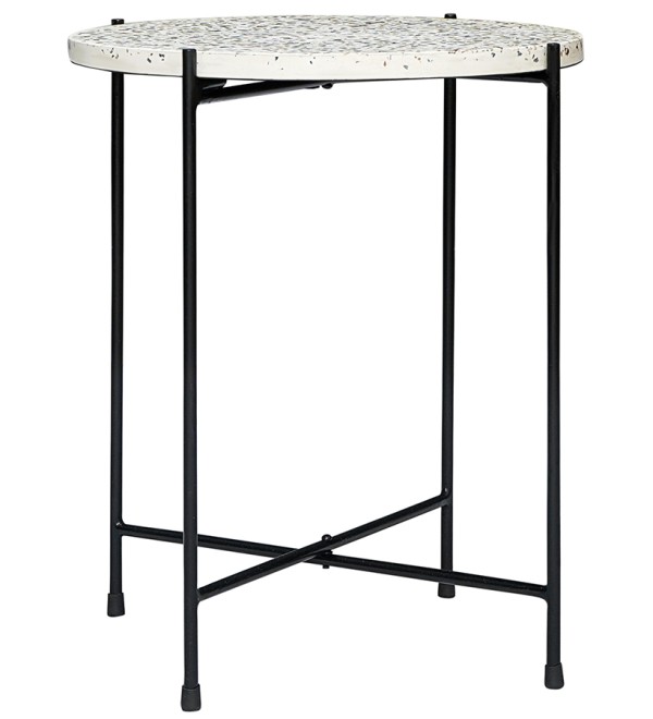 Столик кофейный josen terrazzo, D43 см