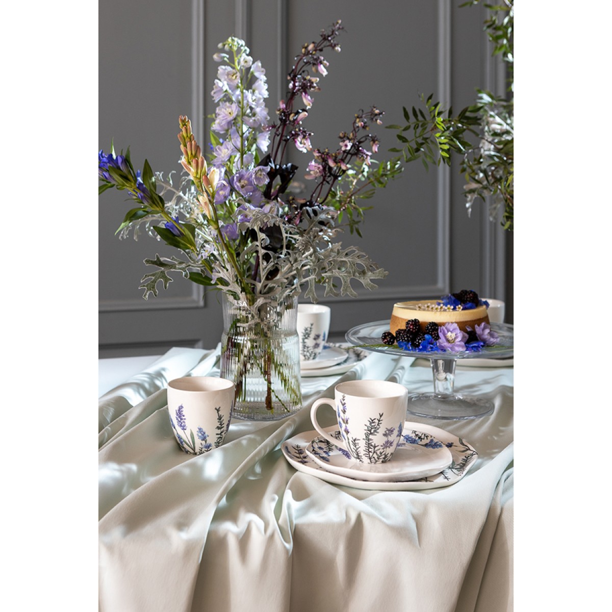 Набор тарелок floral, D26 см, 2 шт.