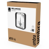 Фоторамка двухсторонняя bellwood, 19х24 см, черная