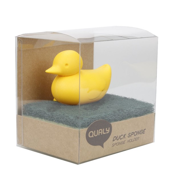 Держатель для губки duck, желтый