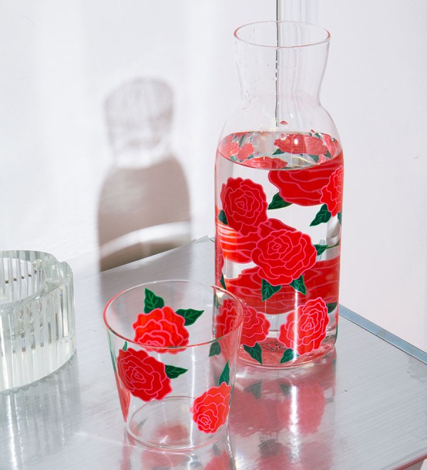 Набор из графина и стакана rose