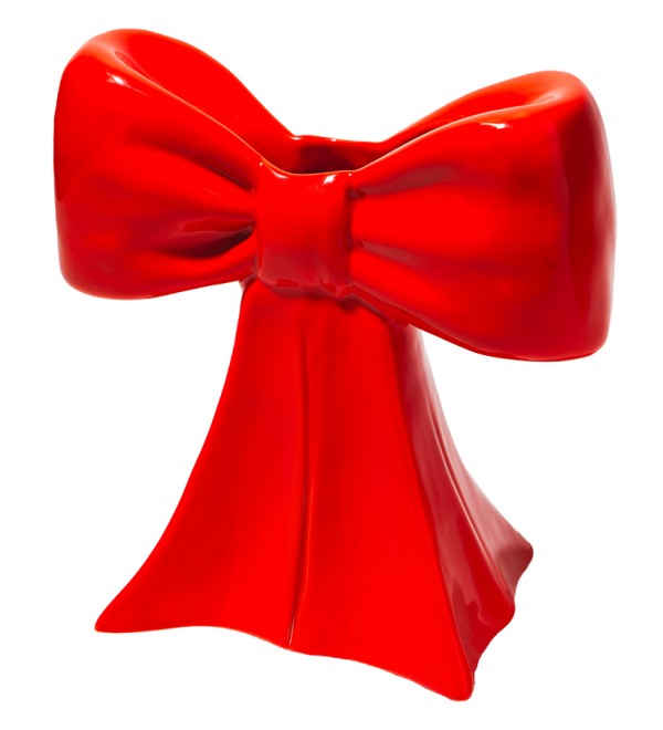 Ваза для цветов bow, 20 см