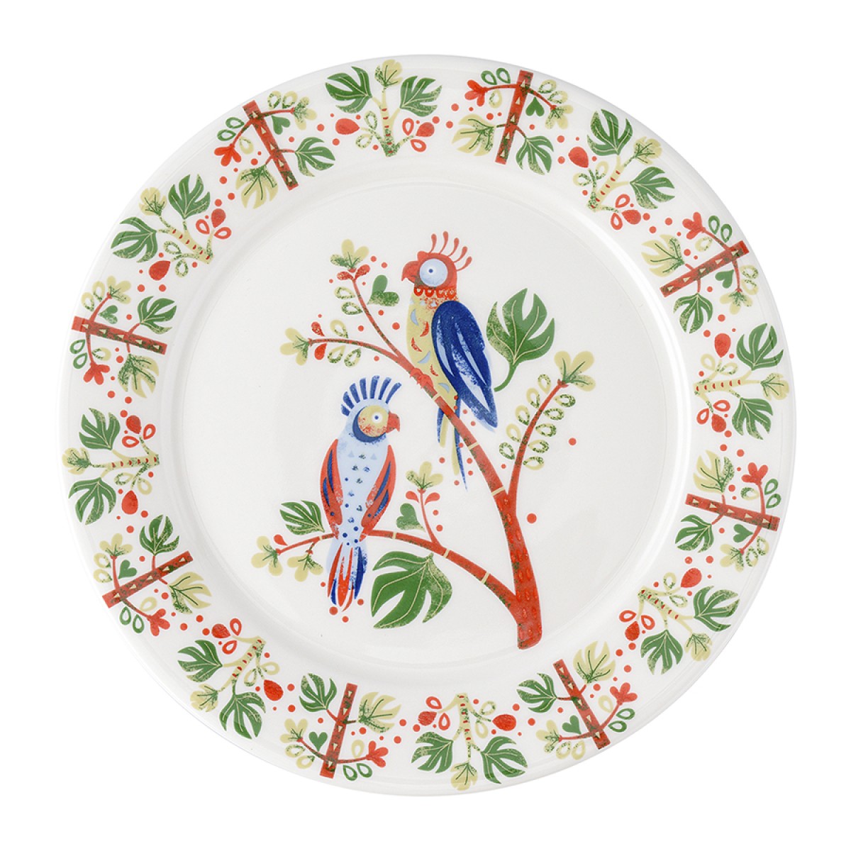 Тарелка parrot из коллекции birds of paradise, D21 см