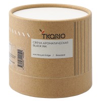 Свеча ароматическая с деревянным фитилём black ink из коллекции edge, бежевый, 60 ч