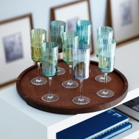 Набор бокалов для шампанского gems, 210 мл, сапфир, 4 шт.